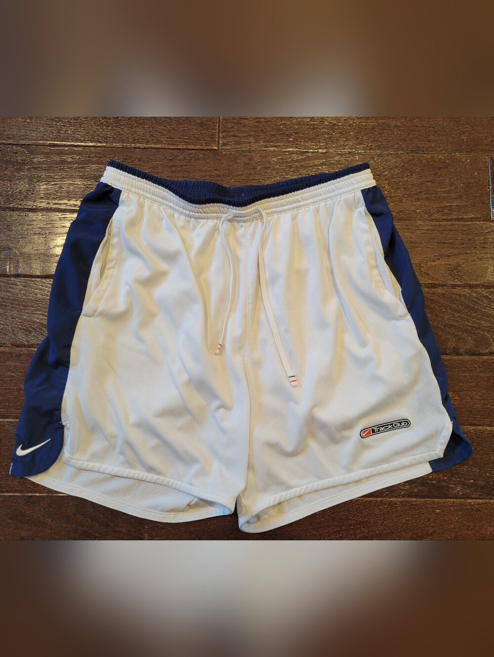 Nike dri-fit shorts, white, small, like new